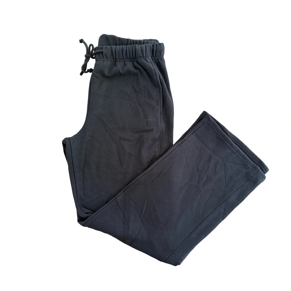 Garage UltraFleece Straight Leg Sweatpants Black NWT Size L - Picture 5 of 10